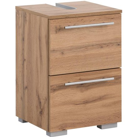 Waschbeckenunterschrank Carlos Eiche Landhaus Nachbildung
