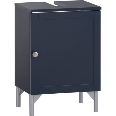 Waschbeckenunterschrank Jesper blau dunkel