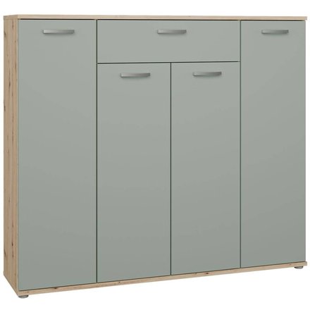 Kommode Eiche Artisan Nachbildung salbei