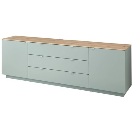 Sideboard Core salbei Eiche Artisan Nachbildung