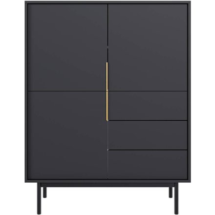 Highboard VIVA schwarz