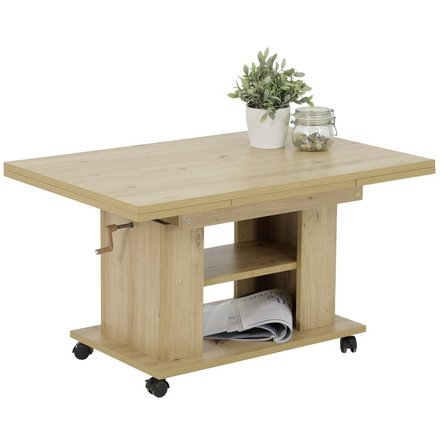 Hela Couchtisch JAKOB Eiche Artisan Holzwerkstoff
