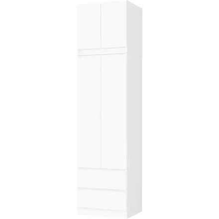 Drehtürenschrank mit viel Stauraum Sara, weiß