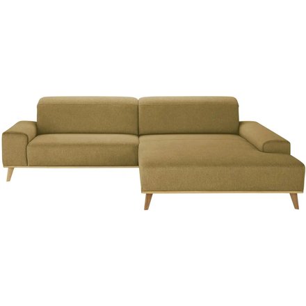 Ecksofa Fred, braun