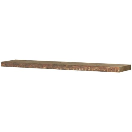 Wandbord mit Baumkante Farini, holzfarben