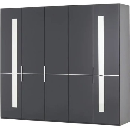 Musterring Drehtürenschrank 5-türig Imola W, grau