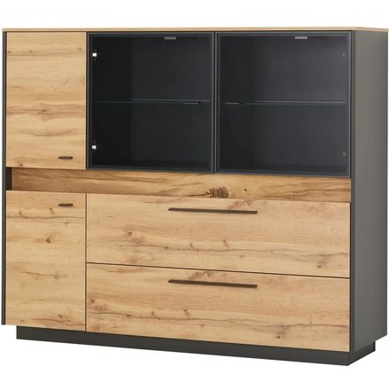 Highboard Light Line 10, holzfarben