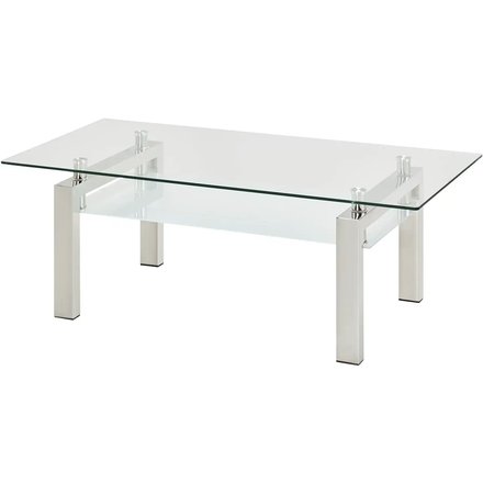Couchtisch Beno, transparent/klar