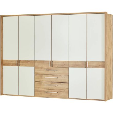 Primo Drehtürenschrank, holzfarben