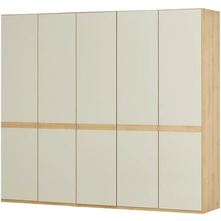 Drehtürenschrank 5-türig Carnero, beige