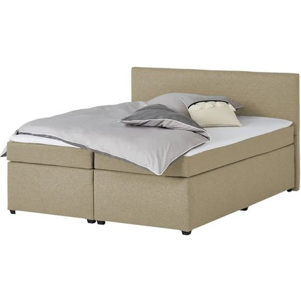 Boxspringbett Countess, beige