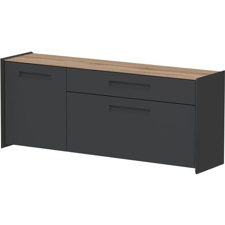 Wohnwert Hängeschuhschrank Azzura, grau