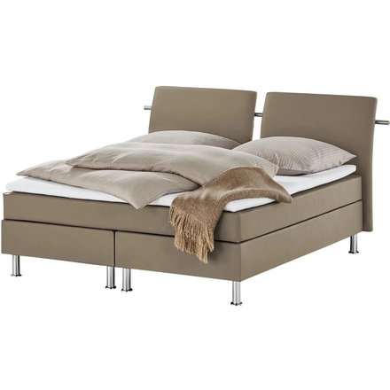 Boxspringbett Krom, braun