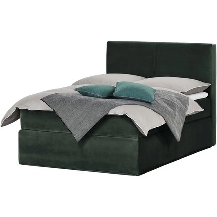 Boxi Boxspringbett 140 x 200 cm Boxi Classic, grün