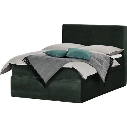 Boxi Boxspringbett 140 x 200 cm Boxi Classic, grün