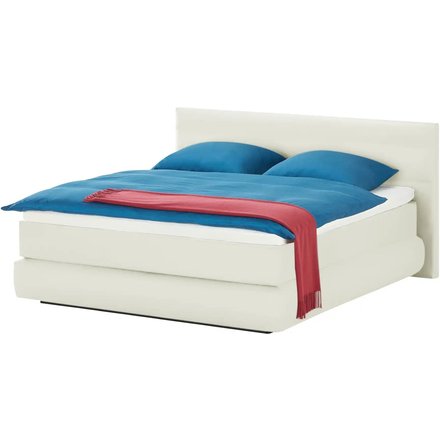 Wohnwert Boxspringbett Dormian Bolge Low, weiß