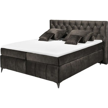 meinBett Boxspringbett Pembroke, braun