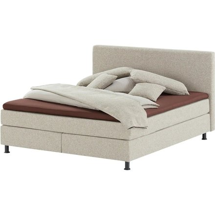 Wohnwert Boxspringbett Dormian Boro, grau