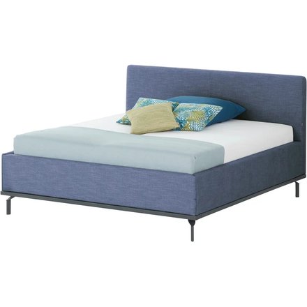 Musterring Polsterbett mit Bettkasten Delphi Variante D, blau