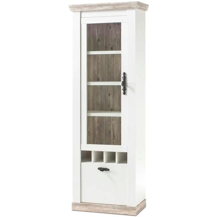 Vitrine Roble, weiß