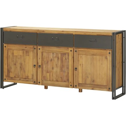 Sideboard Soft-Close-System Detroit, holzfarben