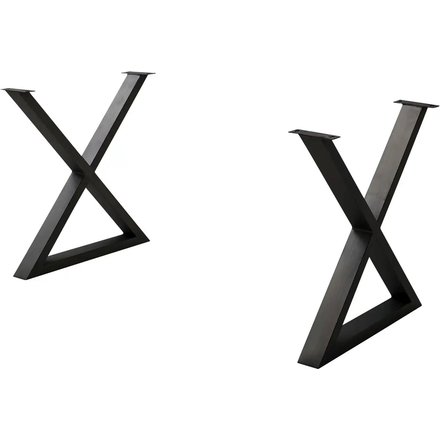 Dine + Mine Tischgestell aus Metall SigNature One, grau