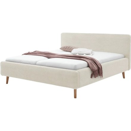 Polsterbettgestell Mattis, beige