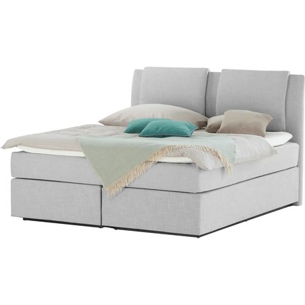 Wohnwert Boxspringbett Dormian Saman, grau