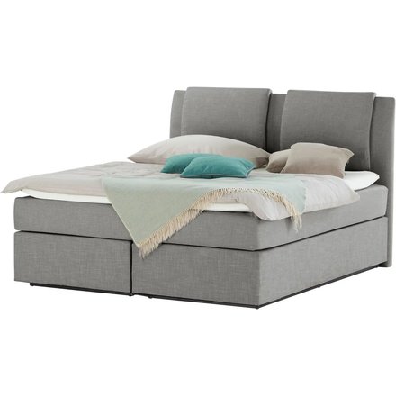 Wohnwert Boxspringbett Dormian Saman, grau