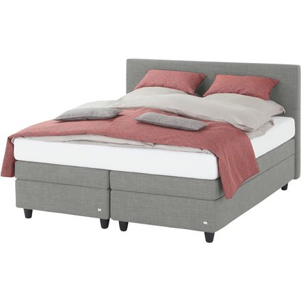 RUF Boxspringbett Verena, grau