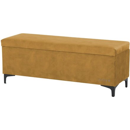 Jette Home Bettbank mit Stauraum Jette Patch, gelb