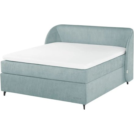 Jette Home Boxspringbett Jette Embrace, blau