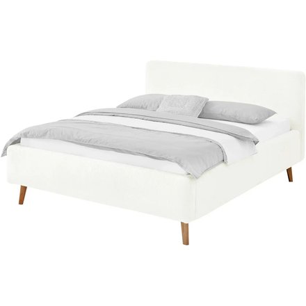 Polsterbettgestell Mattis, creme