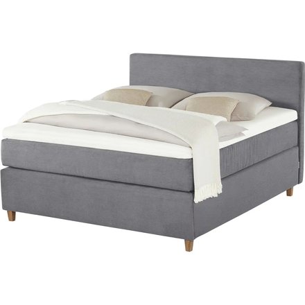 Jette Home Boxspringbett Jette Flex, grau