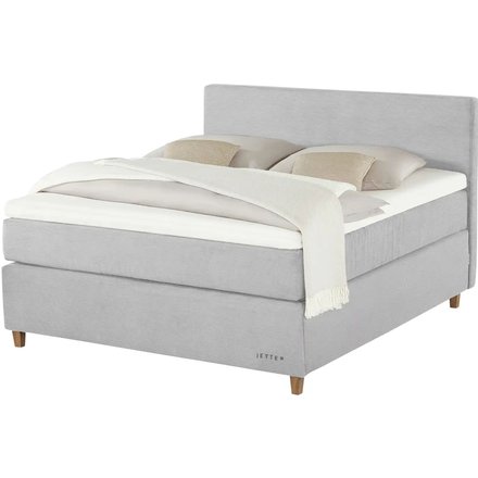 Jette Home Boxspringbett Jette Flex, grau