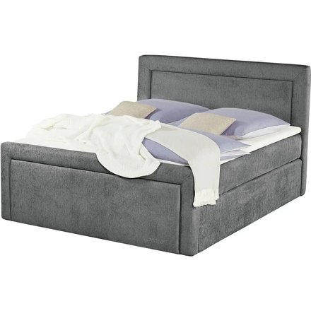 Jette Home Boxspringbett Jette Frame, grau