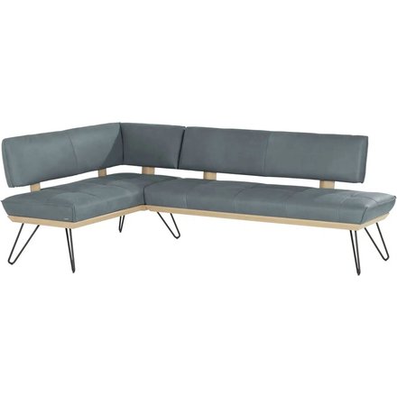 KOINOR Eckbank Leder Dining System 4, blau