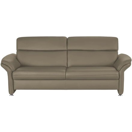 meinSofa Einzelsofa Leder Manon, grau