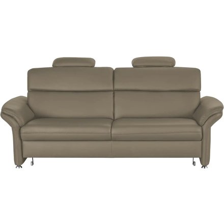 meinSofa Einzelsofa Leder Manon, grau