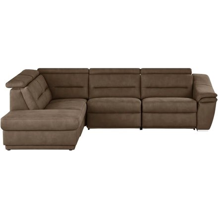 meinSofa Ecksofa Ivonne-S, braun