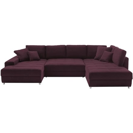 bobb Wohnlandschaft Arissa de Luxe, rot