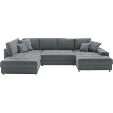 bobb Wohnlandschaft Arissa de Luxe, grau