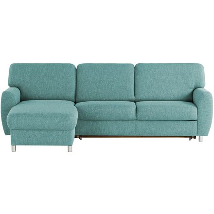 Ecksofa Valencia, türkis/petrol