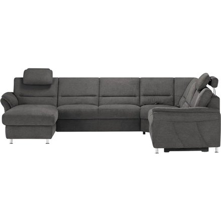 meinSofa Wohnlandschaft Donald, grau