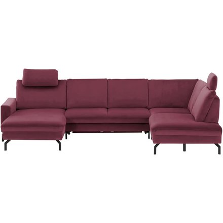 meinSofa Wohnlandschaft Grace, lila/violett