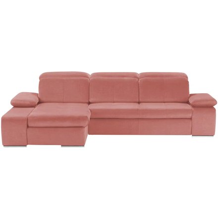 switch Ecksofa aus Mikrofaser Avilla, rot