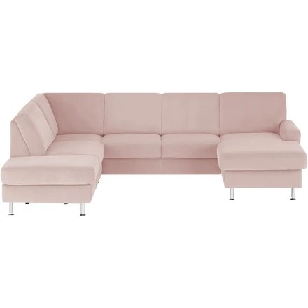meinSofa Wohnlandschaft Mit verschiedenen Funktionen verfügbar Jana, rosa/pink