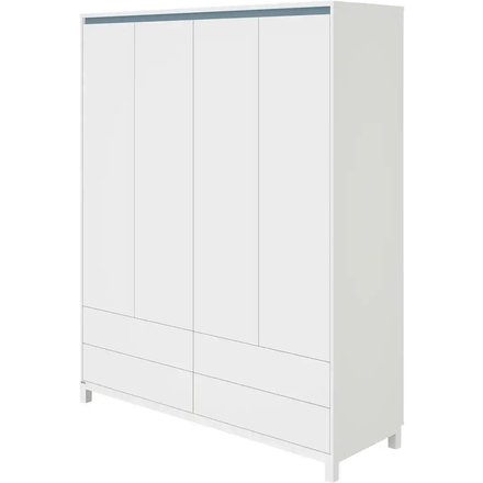 PAIDI Kleiderschrank Olli, weiß