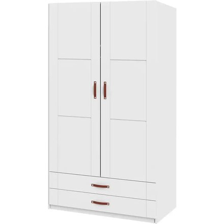 Lifetime Kleiderschrank 100, weiß