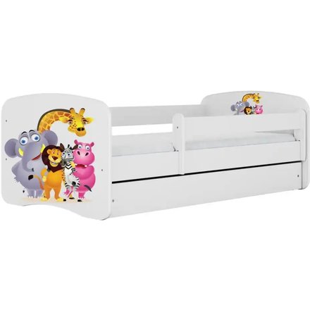 Bett Zoo, weiß